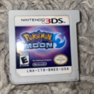 Pokémon moon for the Nintendo 3ds